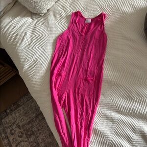 Smash + Tess Pink Sleeveless Jumpsuit